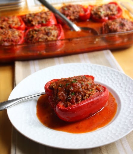 Stuffed bell peppers