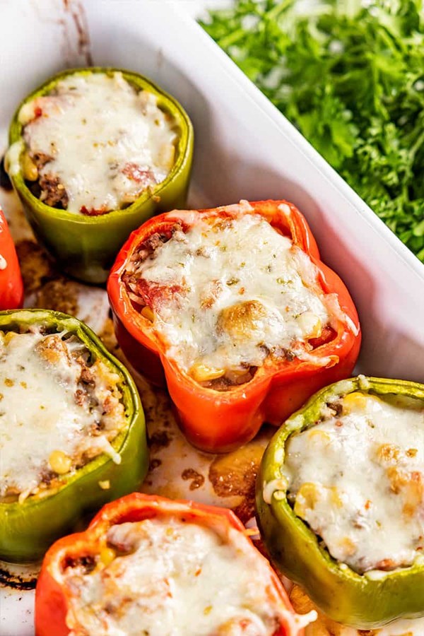 Stuffed bell peppers