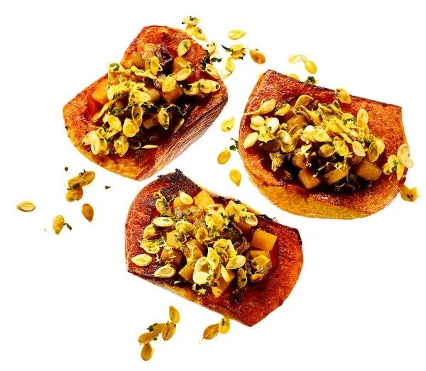 Stuffed butternut squash 