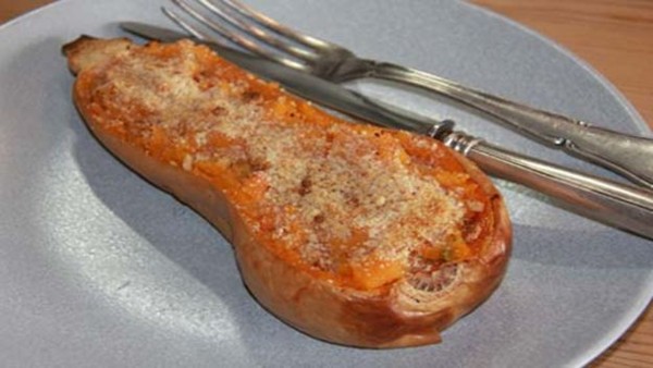 Stuffed butternut squash