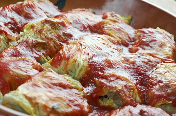 Stuffed cabbage (Holishkes)