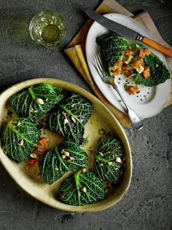 Stuffed cabbage rolls