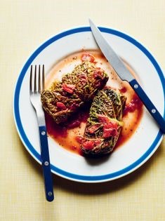 Stuffed cabbage rolls