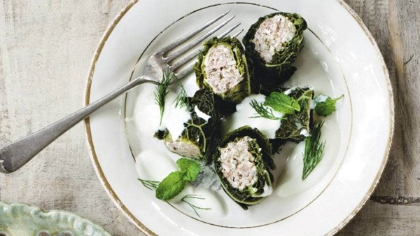 Stuffed cabbage rolls