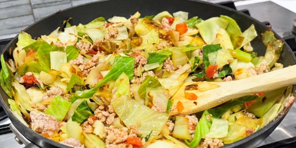 Stuffed cabbage without the stuffing