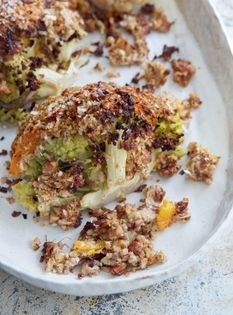 Stuffed cauliflower