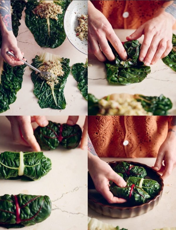 Stuffed chard