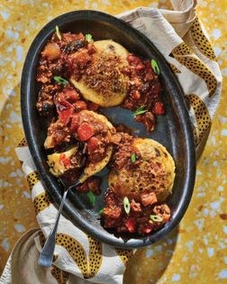 Stuffed cheese (Keshi yena)