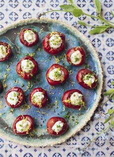 Stuffed cherry peppers