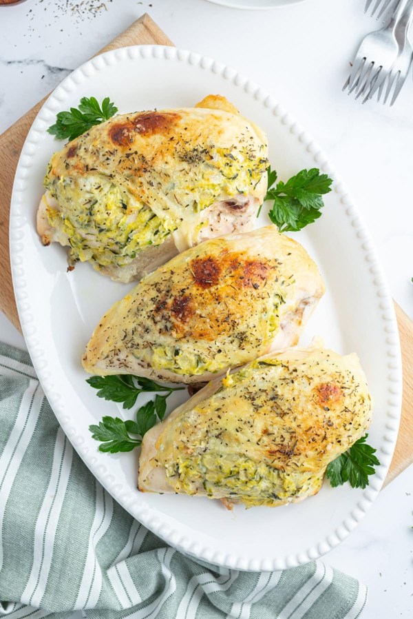 Stuffed chicken breast