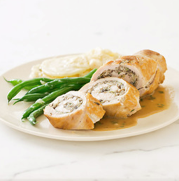 Stuffed chicken breasts