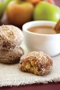 Stuffed cider donuts