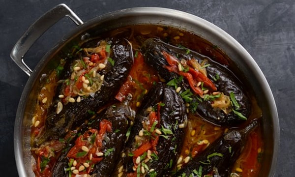 Stuffed eggplant (Imam bayildi)
