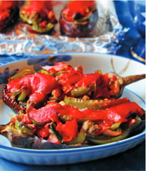 Stuffed Eggplant (Iman Bayildi)