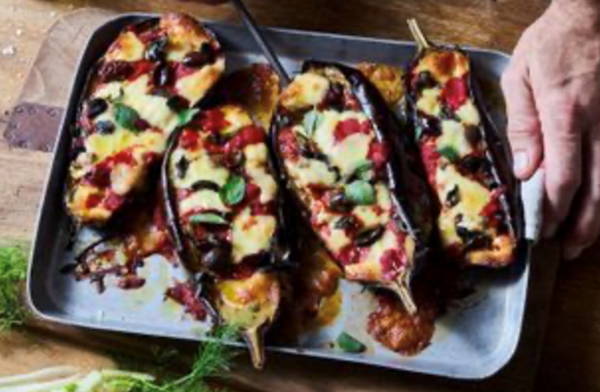 Stuffed eggplants (Melanzane imbottite)