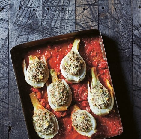 Stuffed fennel