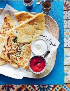 Stuffed flatbread (Bolani)