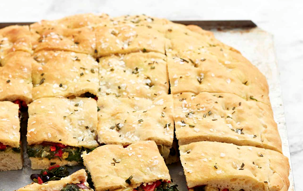 Stuffed focaccia