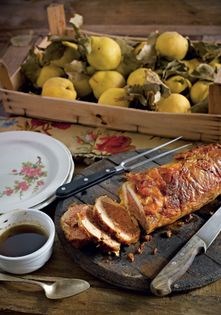 Stuffed guinea fowl