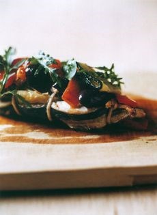 Stuffed mackerel with Mediterranean flavours