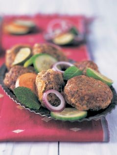 Stuffed meat patties