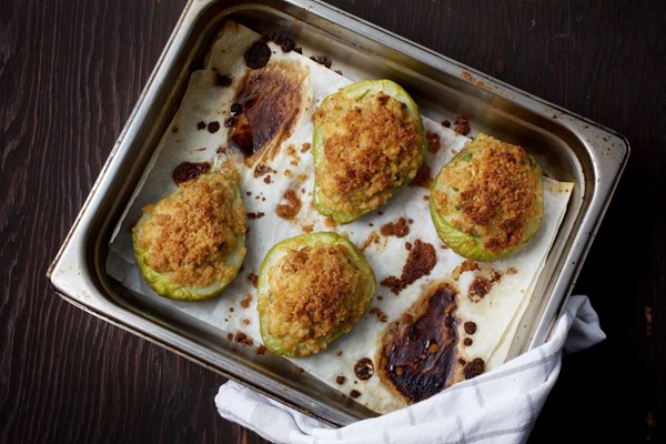 Stuffed mirlitons