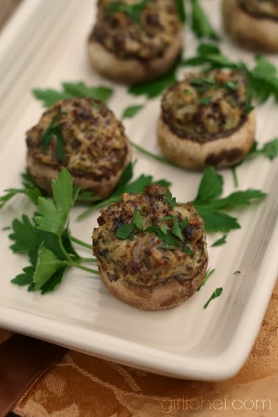 Stuffed mushrooms