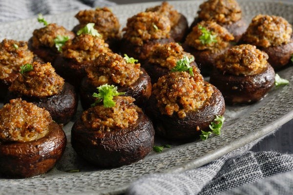Stuffed mushrooms