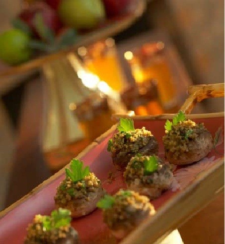 Stuffed mushrooms