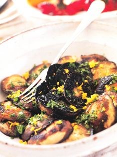 Stuffed mushrooms (Funghi ripieni)