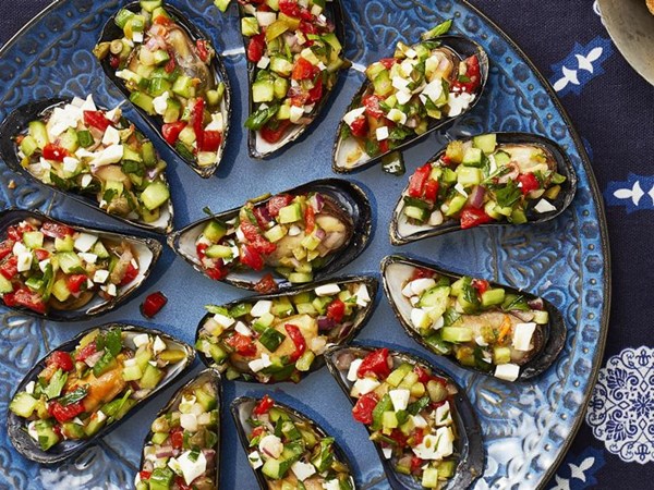 Stuffed mussels 