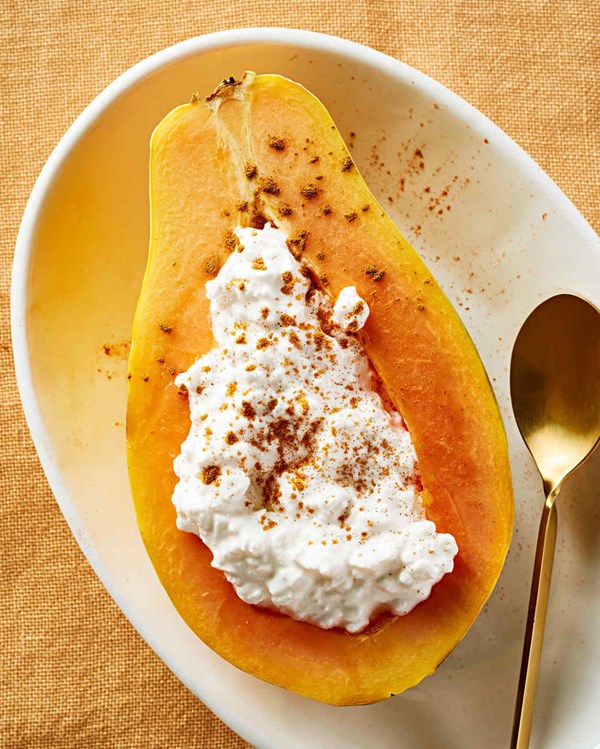 Stuffed papaya