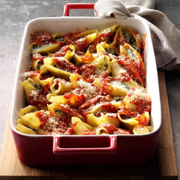 Stuffed pasta shells