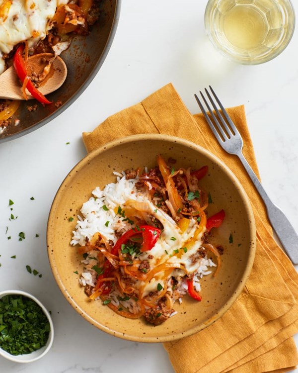 Stuffed pepper bowls