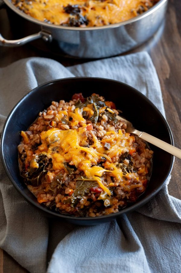 Stuffed pepper casserole