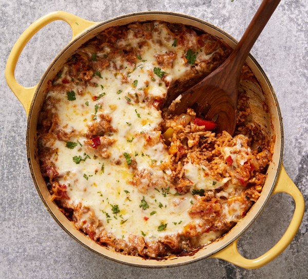 Stuffed pepper casserole