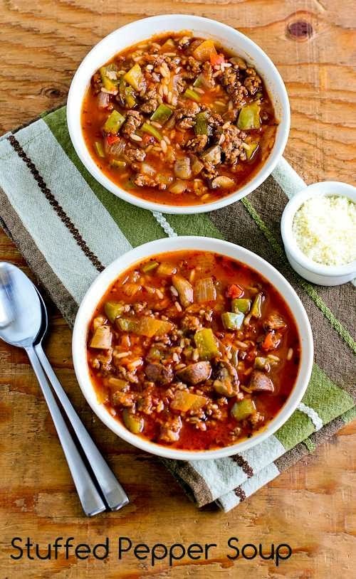 Stuffed pepper soup