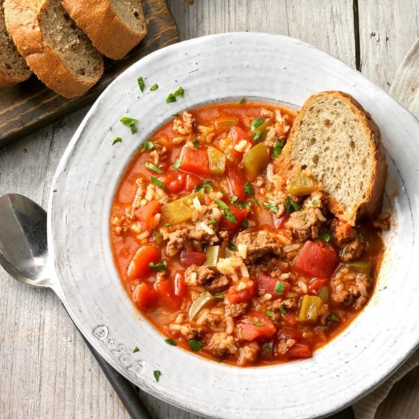 Stuffed pepper soup