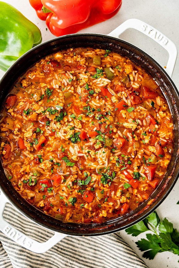 Stuffed pepper soup