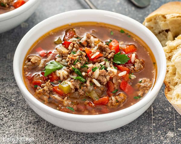 Stuffed pepper soup