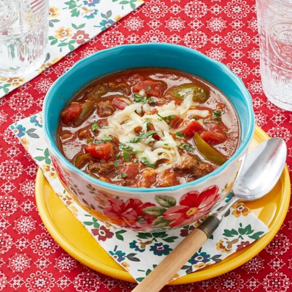 Stuffed pepper soup