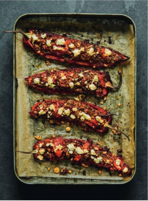Stuffed peppers with quinoa