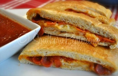 Stuffed pizza sticks