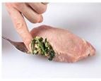 Stuffed pork chops