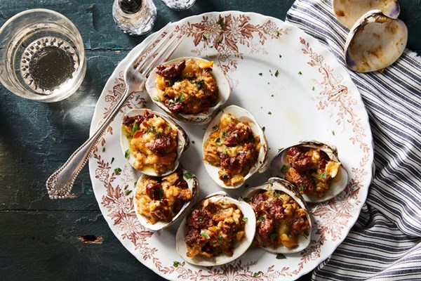 Stuffed quahogs