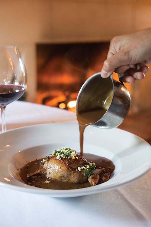 Stuffed quail gumbo