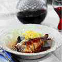 Stuffed rabbit haunch