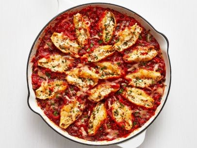 Stuffed shells Bolognese