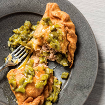 Stuffed, smothered sopaipillas