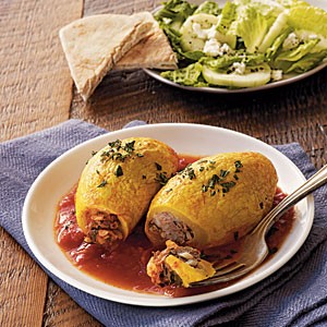 Stuffed squash